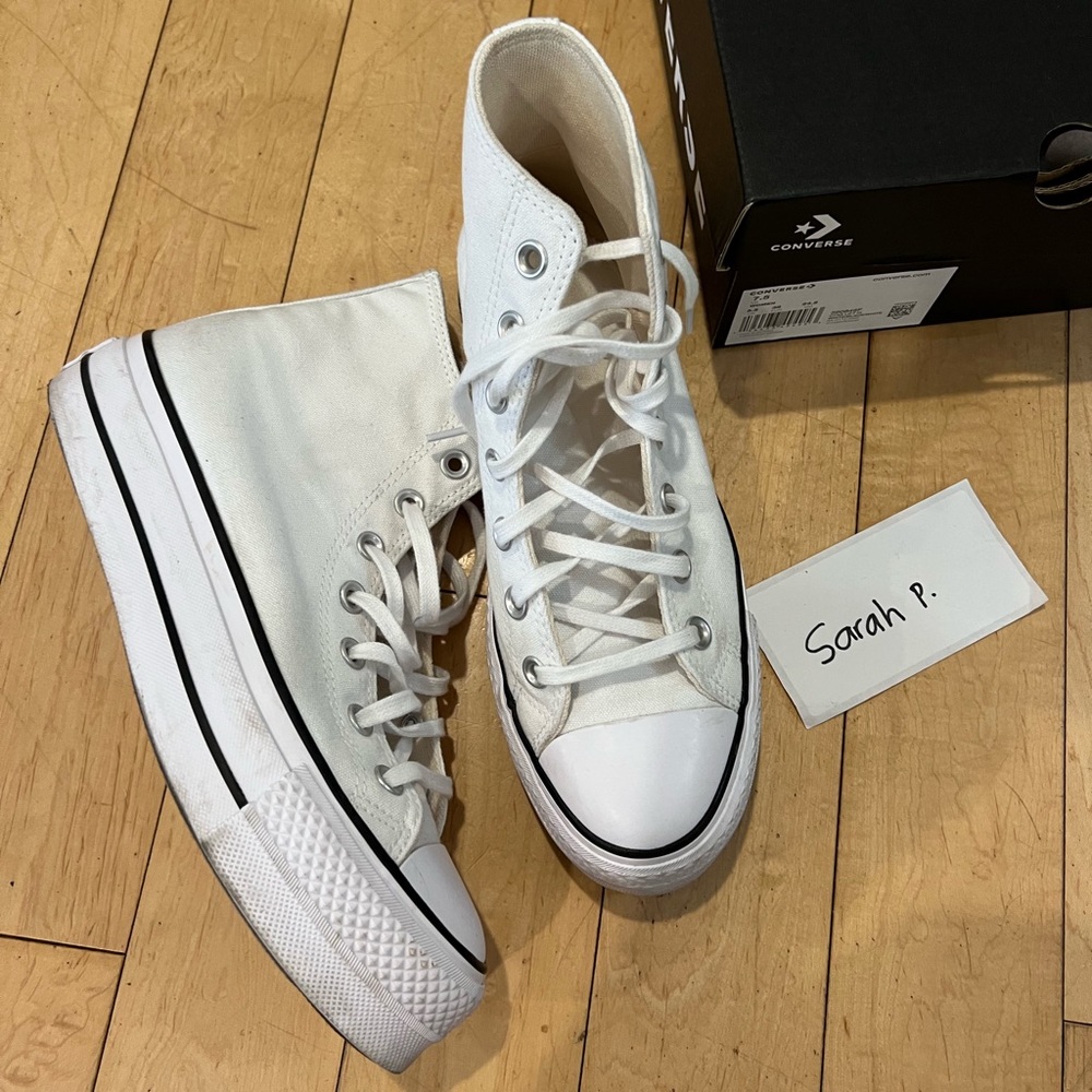 Converse high top platforms